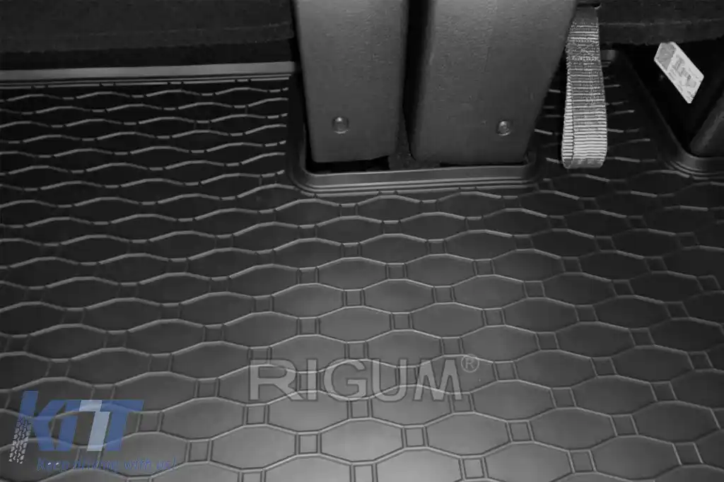 Covor de cauciuc pentru portbagaj de la Rigum, potrivit pentru Citroën Spacetourer, Peugeot Traveller, Toyota Proace Verso după 2016 L2 mediu-image-6243561