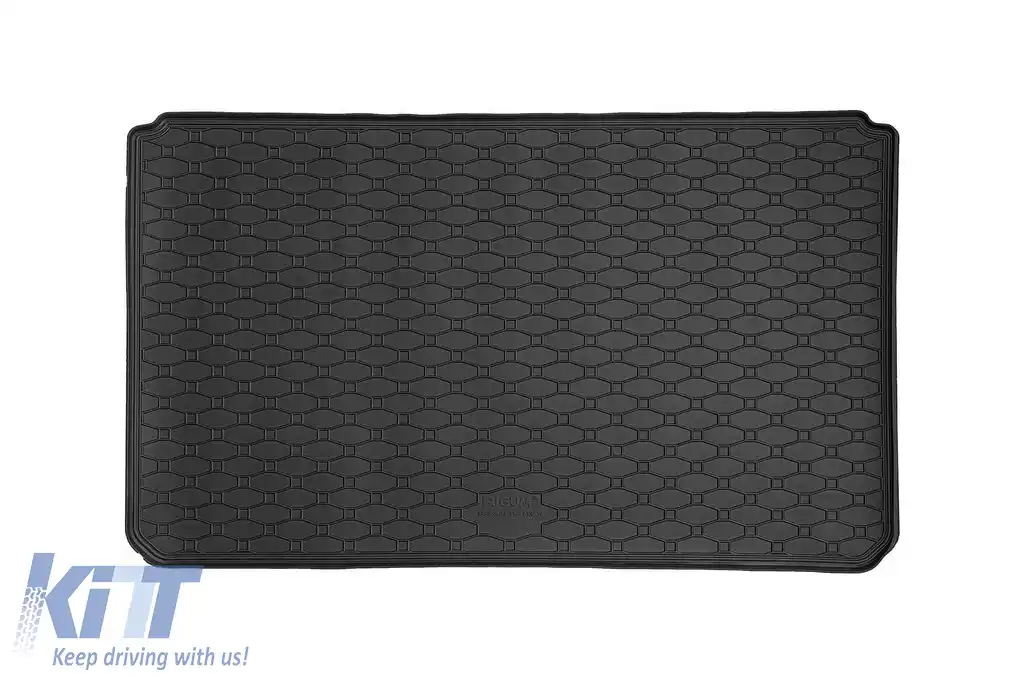 Covor de cauciuc pentru portbagaj de la Rigum, potrivit pentru Renault Captur după 2013, cu podeaua portbagajului în poziția superioară