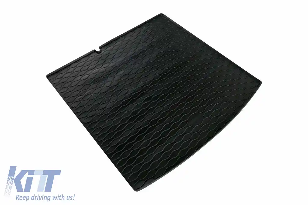 Covor de cauciuc pentru portbagaj de la Rigum, potrivit pentru Skoda Fabia wagon 2014-2021 cu podeaua portbagajului în poziția inferioară-image-6243687