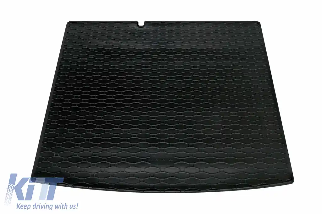 Covor de cauciuc pentru portbagaj de la Rigum, potrivit pentru Skoda Fabia wagon 2014-2021 cu podeaua portbagajului în poziția inferioară-image-6243688
