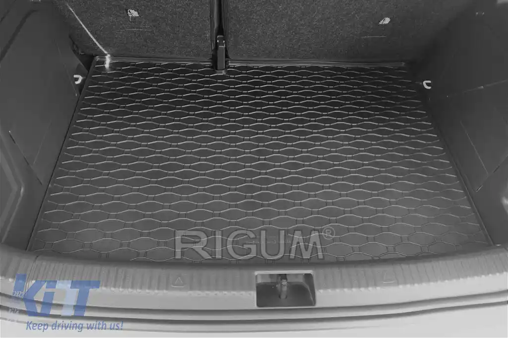 Covor de cauciuc pentru portbagaj de la Rigum, potrivit pentru Skoda Fabia hatchback 2014-2021-image-6243709