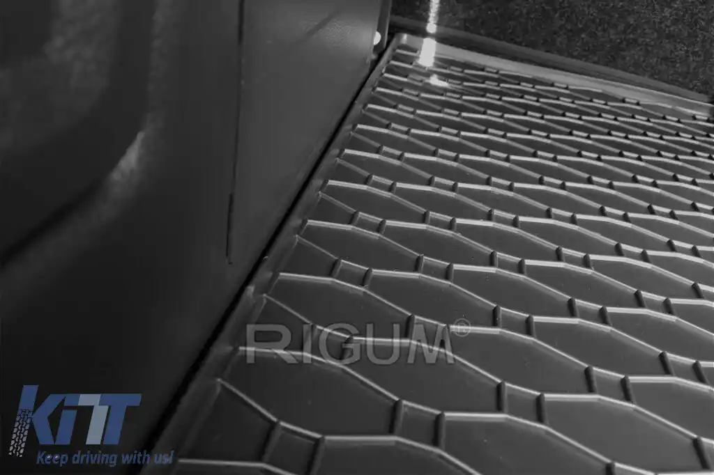 Covor de cauciuc pentru portbagaj de la Rigum, potrivit pentru Skoda Fabia hatchback 2014-2021-image-6243710