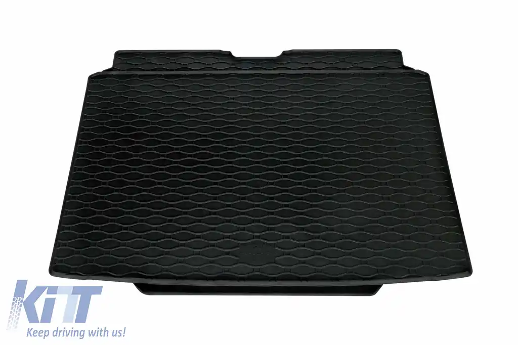 Covor de cauciuc pentru portbagaj de la Rigum potrivit pentru Skoda Yeti 2009-2017 cu roată de rezervă/cu kit de reparare în portbagaj-image-6243715