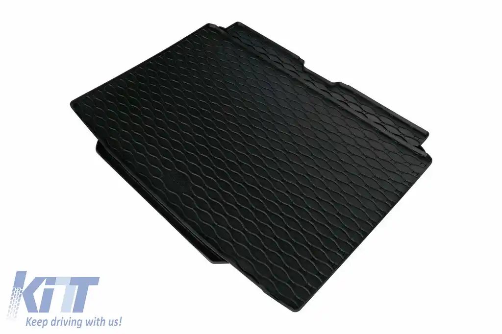 Covor de cauciuc pentru portbagaj de la Rigum potrivit pentru Skoda Yeti 2009-2017 cu roată de rezervă/cu kit de reparare în portbagaj-image-6243716