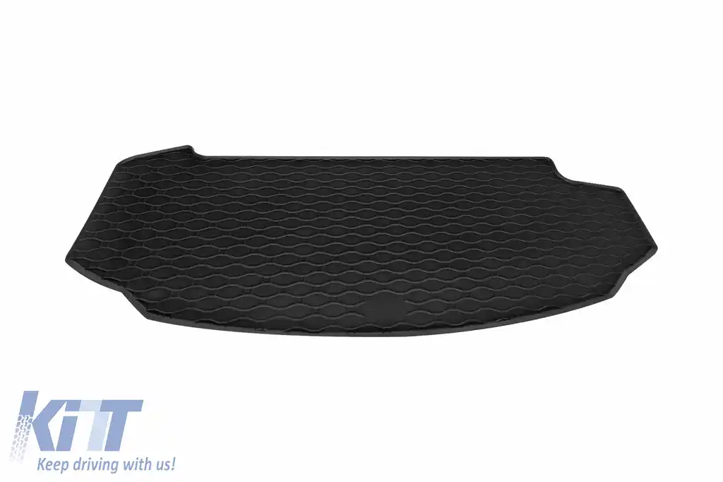 Covor de cauciuc pentru portbagaj de la Rigum, potrivit pentru Skoda Kodiaq cu 7 locuri după 2017-image-6243730