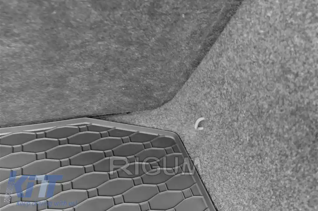 Covor de cauciuc pentru portbagaj de la Rigum potrivit pentru Skoda Fabia sedan, wagon 1999-2007-image-6243748