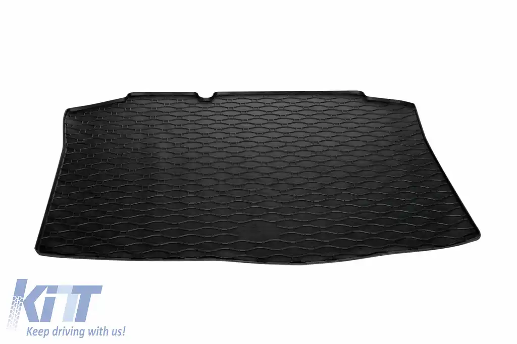 Covor de cauciuc pentru portbagaj de la Rigum, potrivit pentru Skoda Fabia hatchback 1999-2007-image-6243757