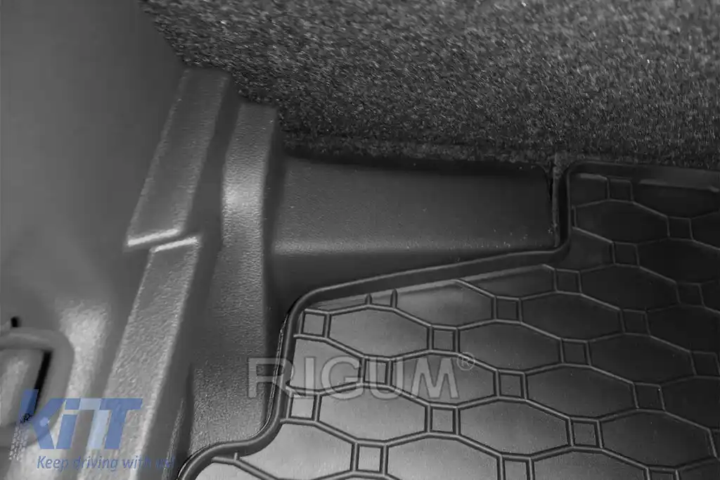 Covor de cauciuc pentru portbagaj de la Rigum potrivit pentru Skoda Fabia hatchback după 2021-image-6243767