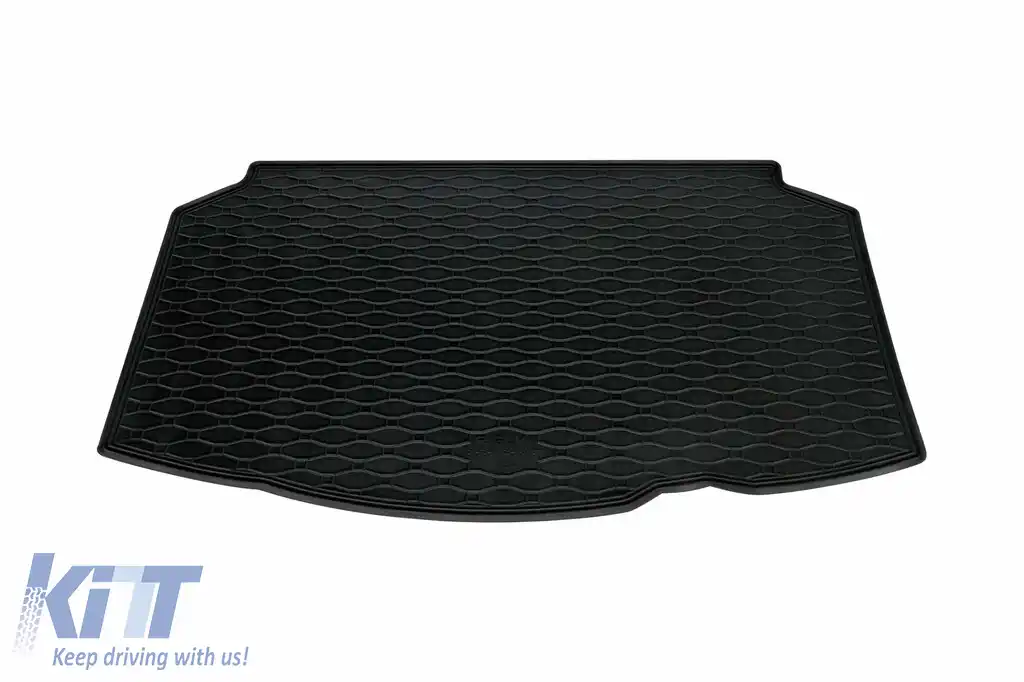 Covor de cauciuc pentru portbagaj de la Rigum, potrivit pentru Toyota Yaris, Yaris Hybrid după 2020, Mazda 2 Hybrid după 2022, negru-image-6243777