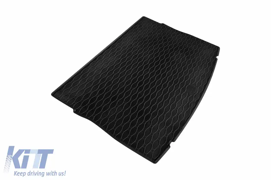 Covor de cauciuc pentru portbagaj de la Rigum potrivit pentru Volkswagen Golf 7 hatchback 2012-2019 cu podeaua portbagajului în poziția superioară-image-6243821