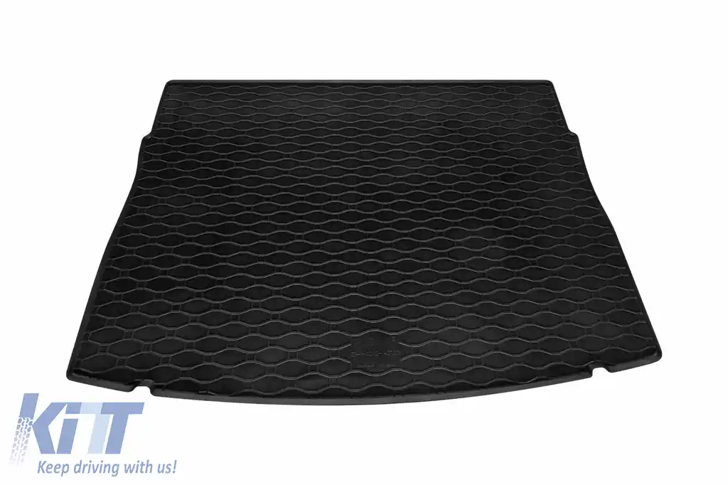 Covor de cauciuc pentru portbagaj de la Rigum potrivit pentru Volkswagen Golf 7 hatchback 2012-2019 cu podeaua portbagajului în poziția superioară-image-6243822