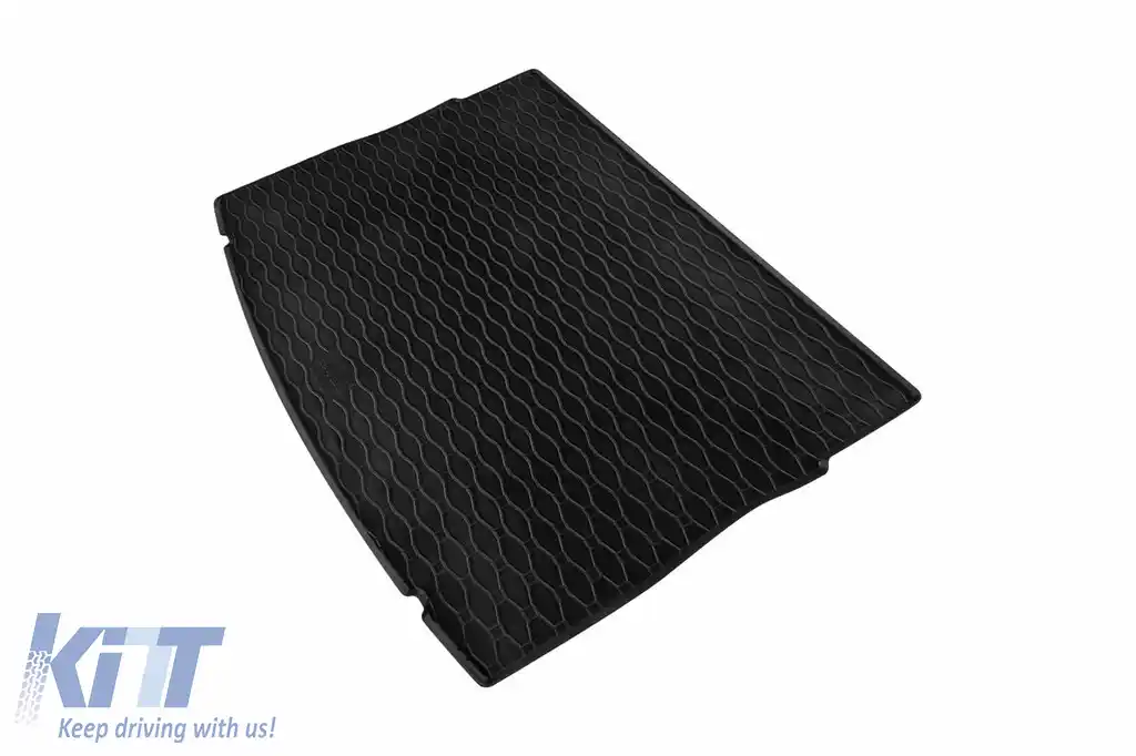 Covor de cauciuc pentru portbagaj de la Rigum potrivit pentru Volkswagen Golf 7 hatchback 2012-2019 cu podeaua portbagajului în poziția superioară-image-6243823