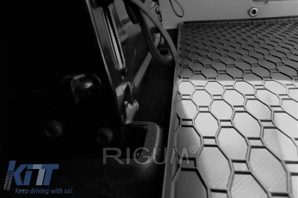 Covor de cauciuc pentru portbagaj de la Rigum, potrivit pentru Volkswagen T5 2003-2015, T6 2015-2019, T6.1 după 2019 L1-image-6243831