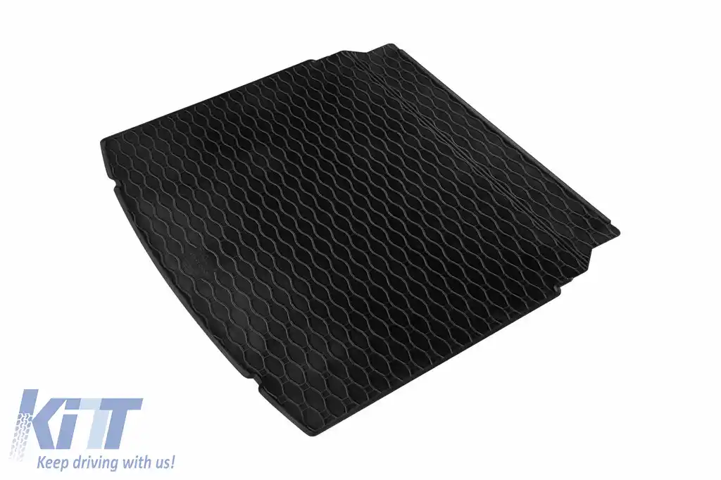 Covor de cauciuc pentru portbagaj de la Rigum, potrivit pentru Volkswagen Taigo după 2021, cu podeaua portbagajului în poziția superioară sau inferioară-image-6243851