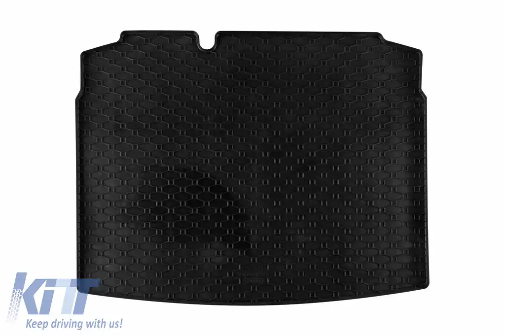 Covor de cauciuc pentru portbagaj de la Rigum, potrivit pentru Volkswagen Golf 5 hatchback 2003-2008, Golf 6 hatchback 2008-2013, negru