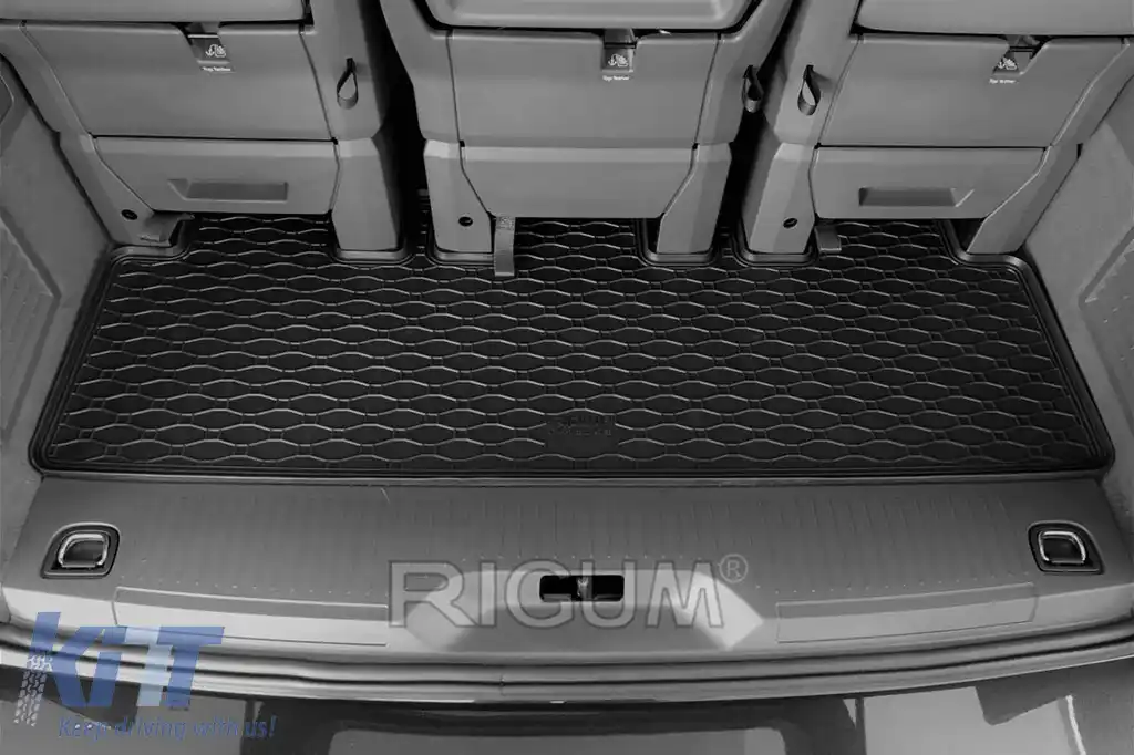 Covor de cauciuc pentru portbagaj de la Rigum potrivit pentru Volkswagen T7 Multivan după 2022 L1-image-6243899