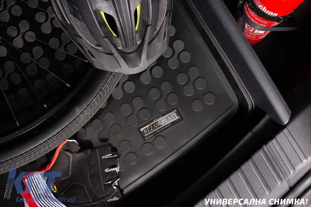 Covor de cauciuc pentru portbagaj de la Rezaw-Plast potrivit pentru Citroen C4 2010-2017 fără subwoofer-image-6217028