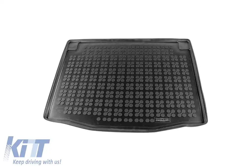 Covor de cauciuc pentru portbagaj de la Rezaw-Plast, potrivit pentru Honda HR-V E:HEV după versiunea din 2021, cu podea de portbagaj ajustabilă, cu spațiu suplimentar pentru unelte sub capacul portbag-image-6217365