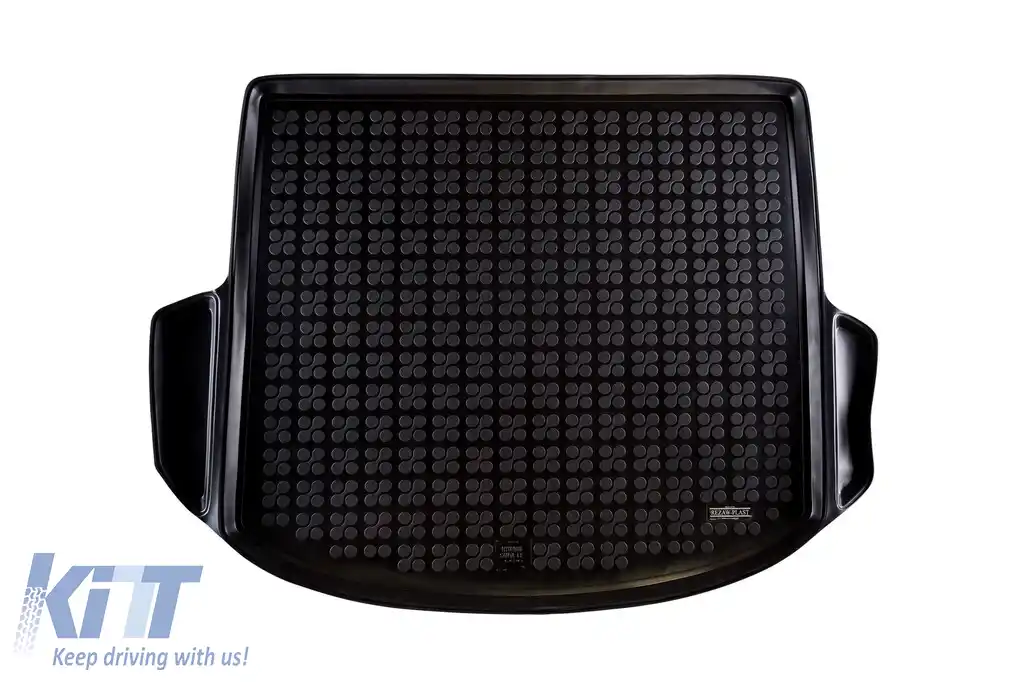 Covor de cauciuc pentru portbagaj de la Rezaw-Plast, potrivit pentru Hyundai Santa Fe 2012-2018, 5-7 locuri
