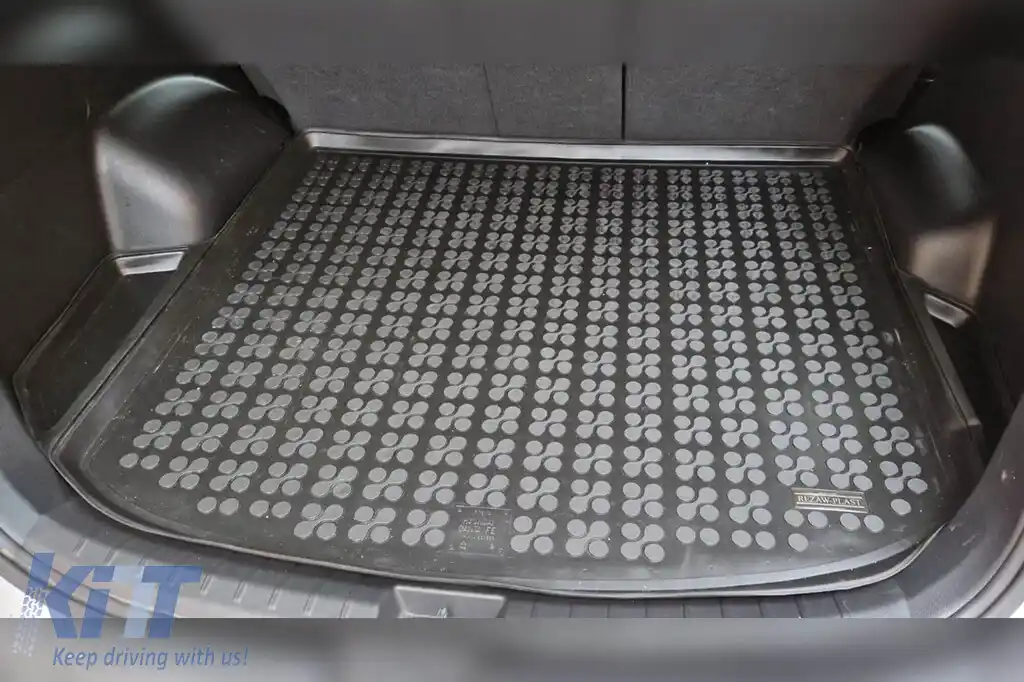 Covor de cauciuc pentru portbagaj de la Rezaw-Plast, potrivit pentru Hyundai Santa Fe 2012-2018, 5-7 locuri-image-6217423