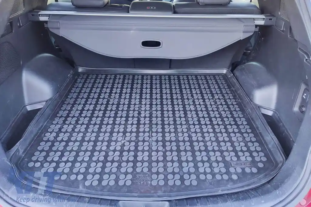 Covor de cauciuc pentru portbagaj de la Rezaw-Plast, potrivit pentru Hyundai Santa Fe 2012-2018, 5-7 locuri-image-6217427