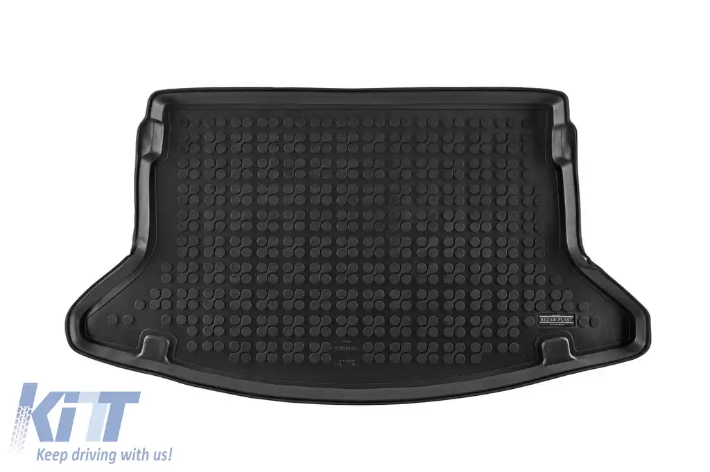 Covor de cauciuc pentru portbagaj de la Rezaw-Plast, potrivit pentru Hyundai i30 hatchback după 2017 pentru portbagaj standard