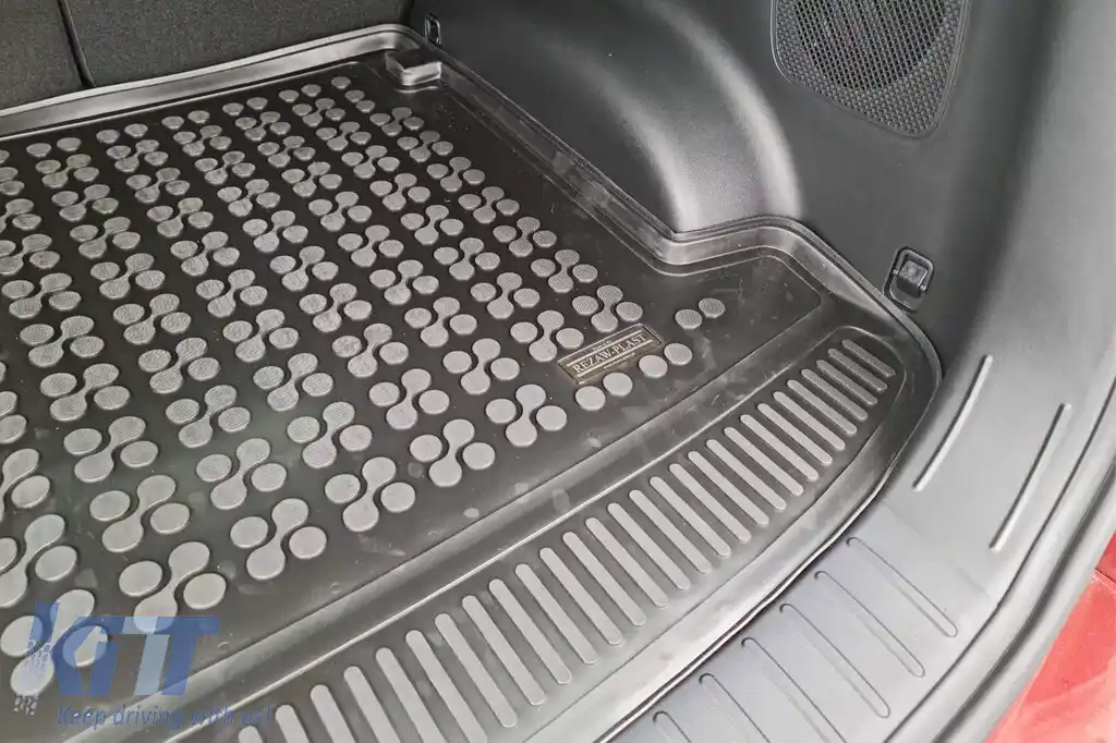 Covor de cauciuc pentru portbagaj de la Rezaw-Plast, potrivit pentru Hyundai Tucson după 2020, cu podeaua portbagajului în poziția superioară, cu sistem de sunet surround Krell-image-6217533