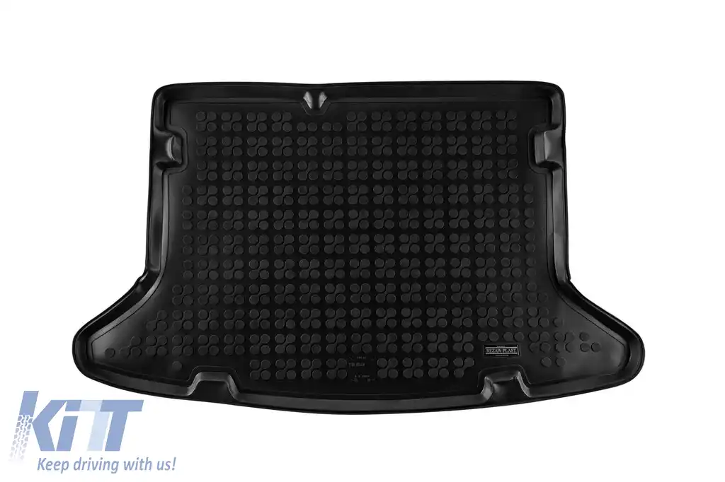 Covor de cauciuc pentru portbagaj de la Rezaw-Plast, potrivit pentru Kia Niro după 2016, pentru versiunea fără organizator în portbagaj, fără Subwoofer