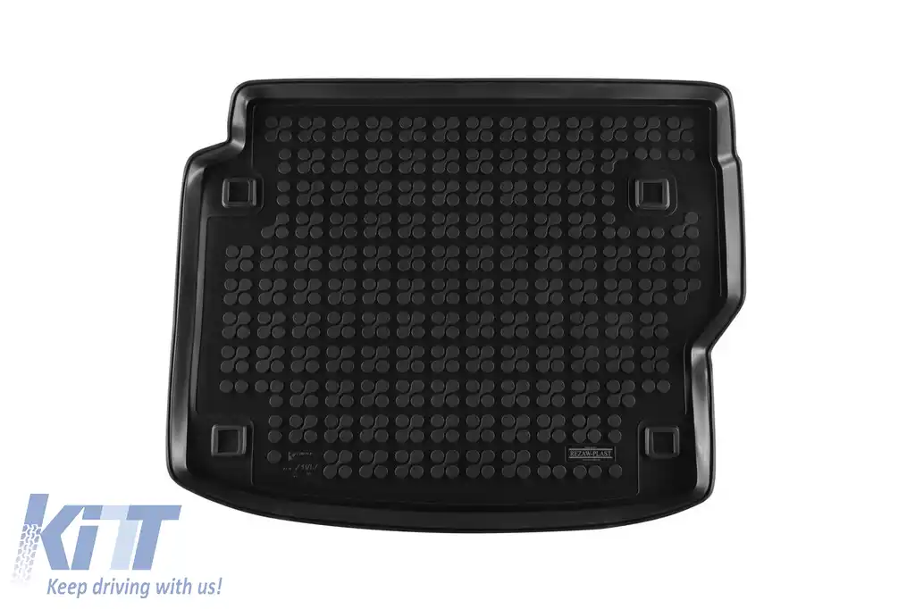 Covor de cauciuc pentru portbagaj de la Rezaw-Plast, potrivit pentru Kia Xceed hibrid după 2019, într-o singură poziție pentru portbagaj