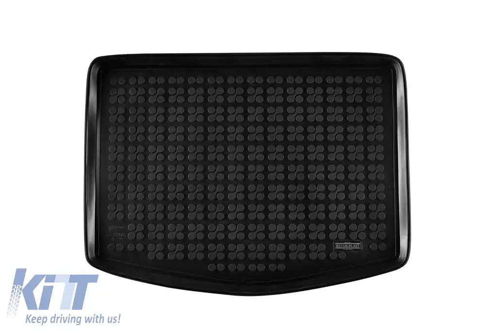 Covor de cauciuc pentru portbagaj de la Rezaw-Plast, potrivit pentru Nissan Juke după 2019, cu podeaua portbagajului în poziția inferioară