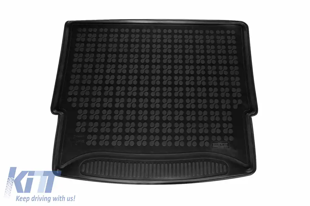 Covor de cauciuc pentru portbagaj de la Rezaw-Plast, potrivit pentru Nissan X-Trail T33 e-Power 4X4, 2X4 cu 5 locuri după 2022, cu podeaua portbagajului în poziția superioară-image-6217967