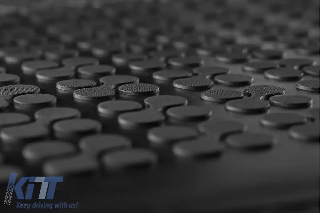 Covor de cauciuc pentru portbagaj de la Rezaw-Plast potrivit pentru Opel Corsa D 2006-2014 cu podeaua portbagajului în poziția inferioară-image-6218008