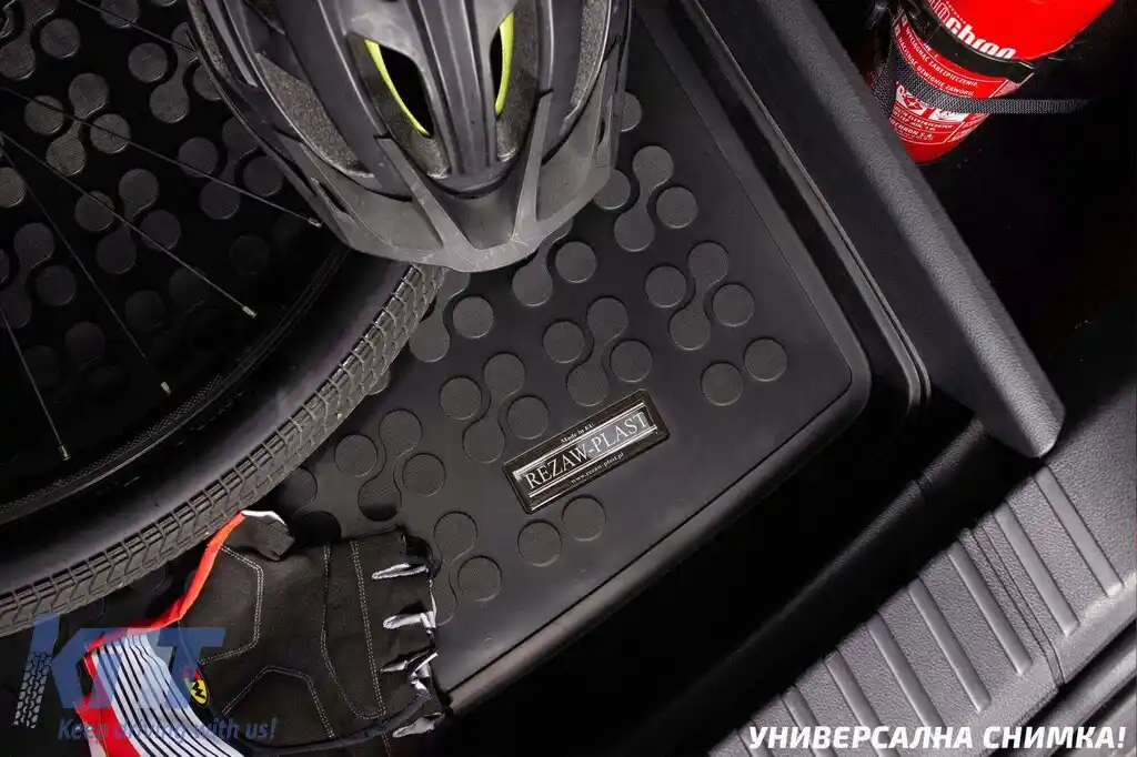 Covor de cauciuc pentru portbagaj de la Rezaw-Plast potrivit pentru Peugeot 208, Opel Corsa F după 2019-image-6218119