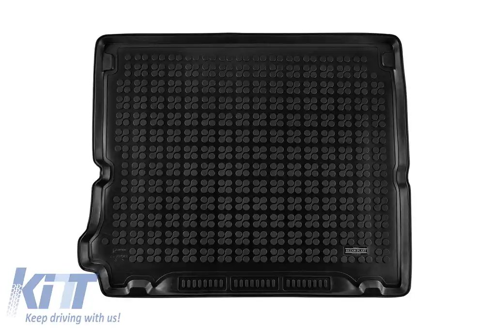 Covor de cauciuc pentru portbagaj de la Rezaw-Plast potrivit pentru Peugeot 5008 după 2017 cu 5 locuri