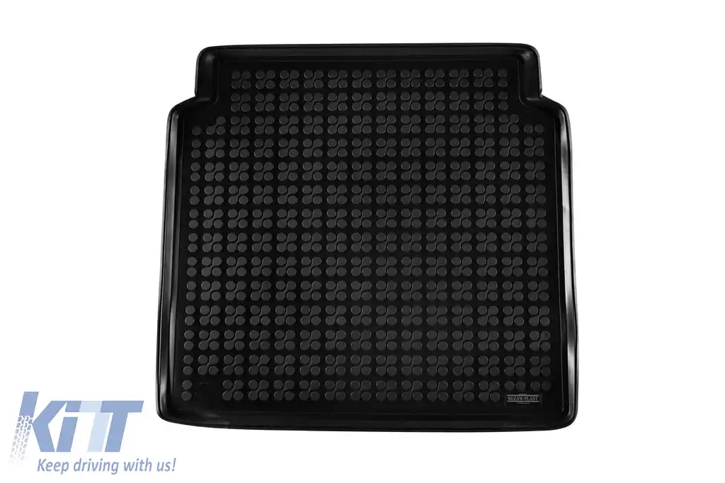 Covor de cauciuc pentru portbagaj de la Rezaw-Plast potrivit pentru Peugeot 408 Fastback după versiunea din 2023 fără podea de portbagaj ajustabilă