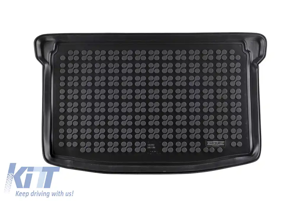 Covor de cauciuc pentru portbagaj de la Rezaw-Plast potrivit pentru Suzuki Baleno după 2016 cu podeaua portbagajului în poziția superioară