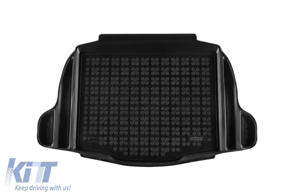 Covor de cauciuc pentru portbagaj de la Rezaw-Plast potrivit pentru Toyota Corolla Cross după versiunea din 2022 cu podea de portbagaj ajustabilă, 1 bucată, negru