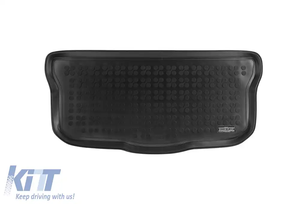 Covor de cauciuc pentru portbagaj de la Rezaw-Plast potrivit pentru Citroen C1, Toyota Aygo după 2014
