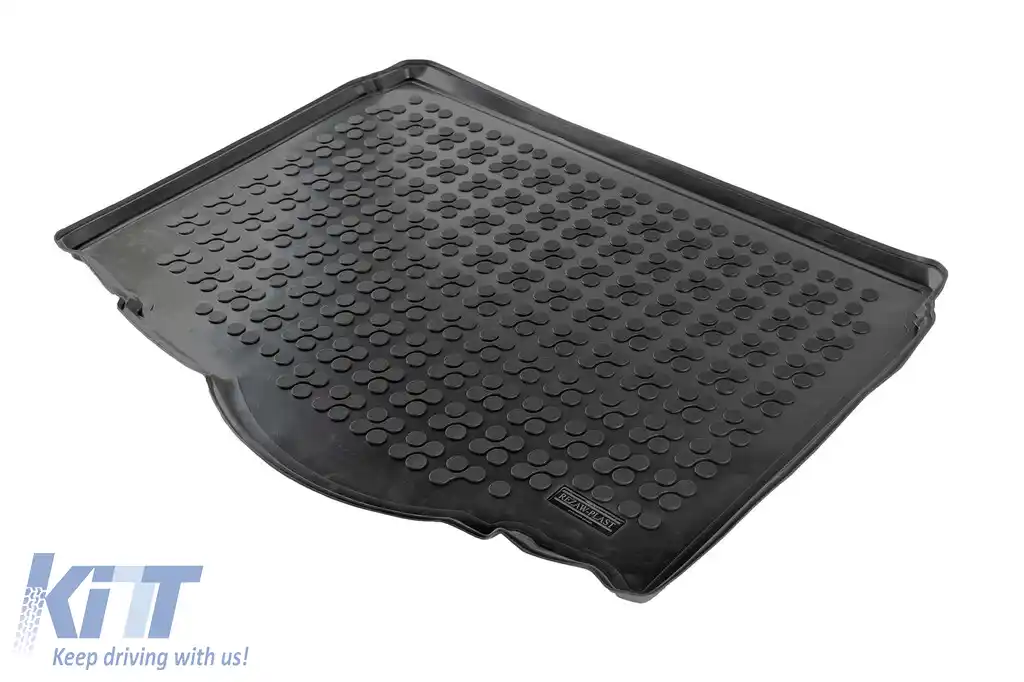 Covor de cauciuc pentru portbagaj de la Rezaw-Plast potrivit pentru Volkswagen Taigo după 2021 cu podeaua portbagajului în poziția inferioară-image-6219000