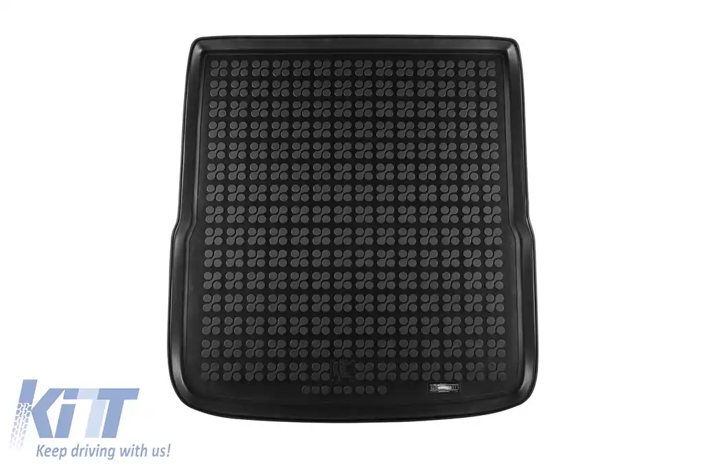 Covor de cauciuc pentru portbagaj de la Rezaw-Plast potrivit pentru VW Passat B6, B7 wagon 2005-2015, Alltrack 2012-2015, negru