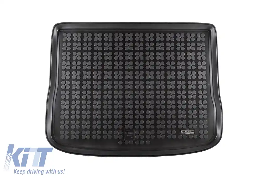 Covor de cauciuc pentru portbagaj de la Rezaw-Plast, potrivit pentru VW Tiguan 2007-2017, 5 locuri cu roată de rezervă standard