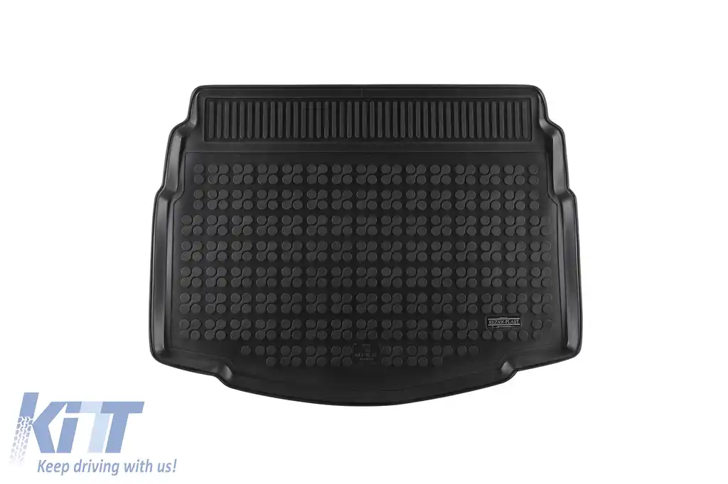 Covor de cauciuc pentru portbagaj de la Rezaw-Plast, potrivit pentru VW Golf VII hatchback 2012-2019 cu podeaua portbagajului în poziția inferioară
