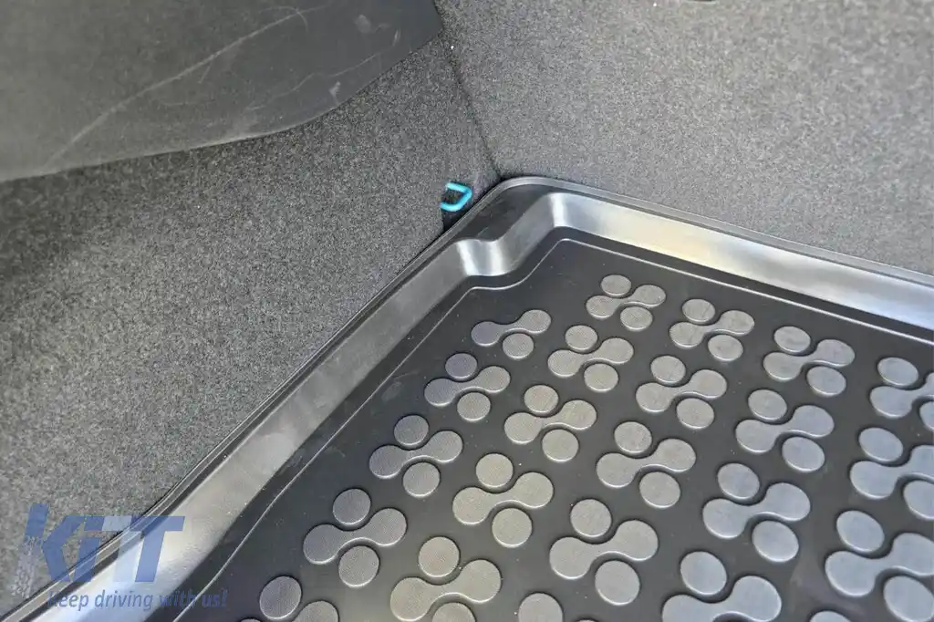 Covor de cauciuc pentru portbagaj de la Rezaw-Plast potrivit pentru VW ID.3, ID.3 ST după 2019, cu podeaua portbagajului în poziția superioară-image-6219214