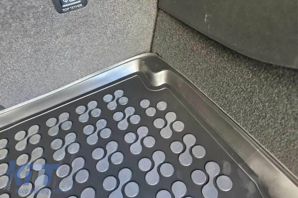 Covor de cauciuc pentru portbagaj de la Rezaw-Plast potrivit pentru VW ID.3, ID.3 ST după 2019, cu podeaua portbagajului în poziția superioară-image-6219215