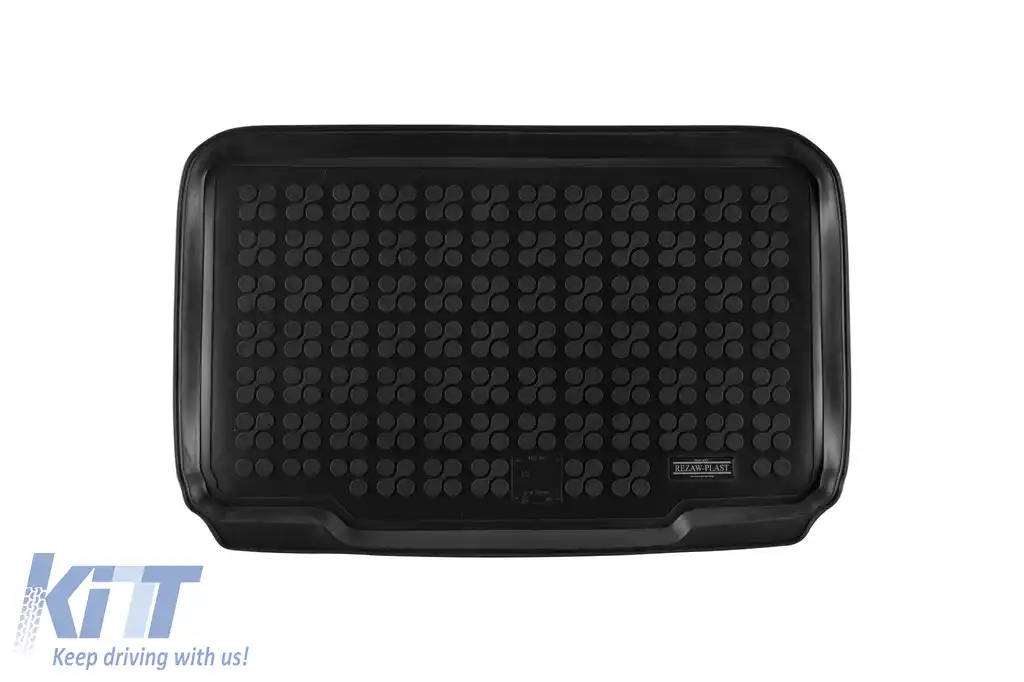 Covor de cauciuc pentru portbagaj de la Rezaw-Plast potrivit pentru BMW X2 F39 după 2017 cu podeaua portbagajului în poziția inferioară