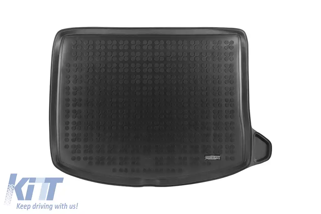 Covor de cauciuc pentru portbagaj de la Rezaw-Plast potrivit pentru Mazda 3 hatchback 2003-2009 cu roată de rezervă standard