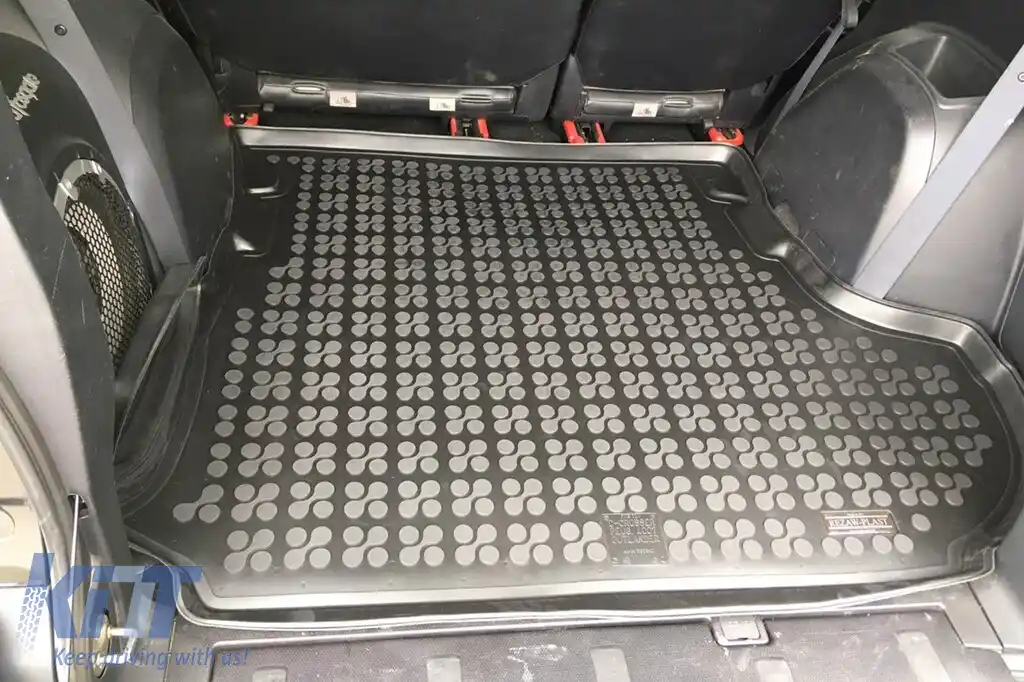 Covor de cauciuc pentru portbagaj de la Rezaw-Plast potrivit pentru Mitsubishi Outlander, Peugeot 4007, Citroen C-crosser 2007-2012-image-6219800