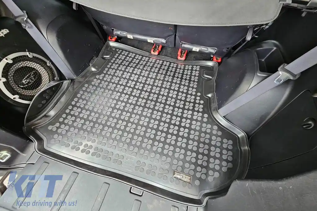 Covor de cauciuc pentru portbagaj de la Rezaw-Plast potrivit pentru Mitsubishi Outlander, Peugeot 4007, Citroen C-crosser 2007-2012-image-6219802