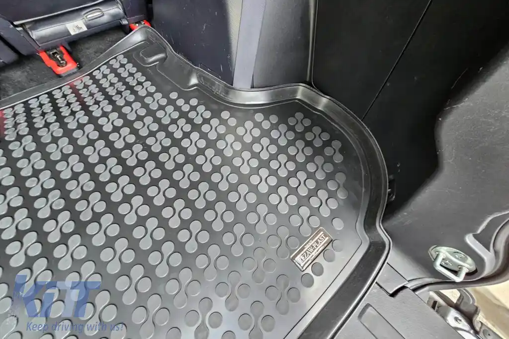 Covor de cauciuc pentru portbagaj de la Rezaw-Plast potrivit pentru Mitsubishi Outlander, Peugeot 4007, Citroen C-crosser 2007-2012-image-6219803