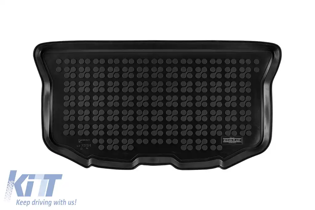 Covor de cauciuc pentru portbagaj de la Rezaw-Plast, potrivit pentru Mitsubishi Space Star după 2018, cu podeaua portbagajului în poziția superioară